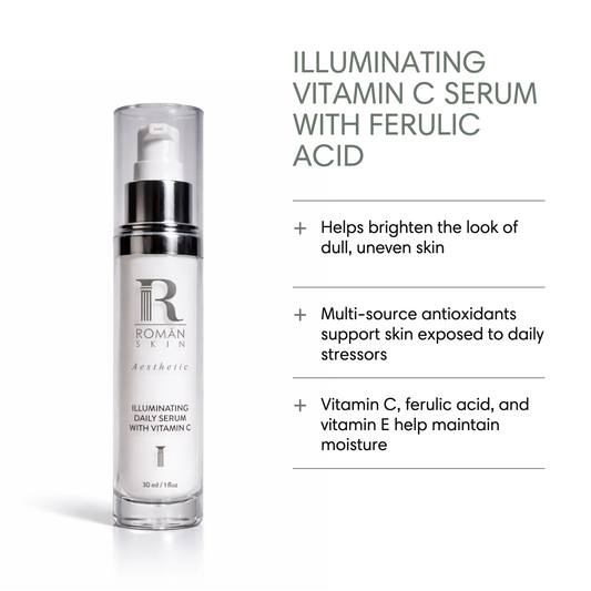 Benefits of Illuminating Vitamin C Serum with Ferulic Acid